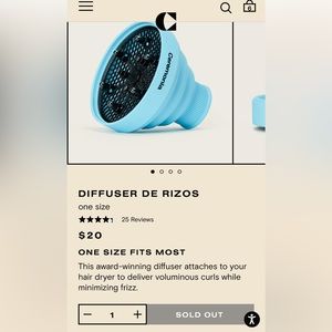 Ceremonia collapsible diffuser, New in box